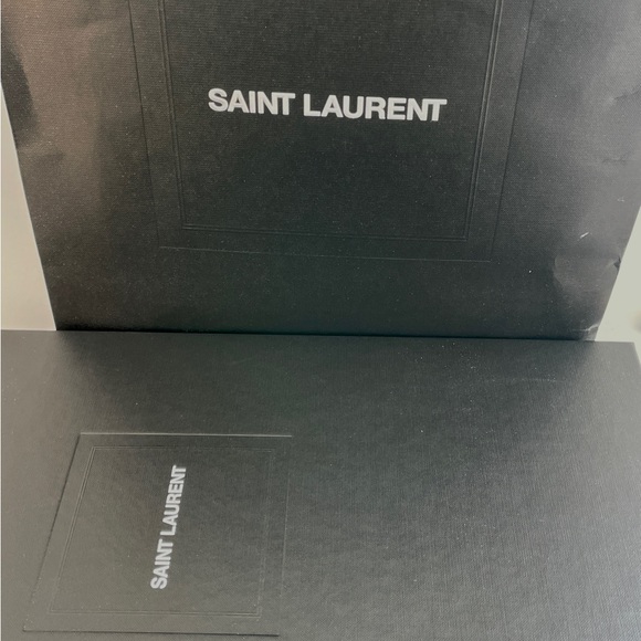 Yves Saint Laurent LE 5 À 7 noir Smooth Leather - Picture 7 of 7